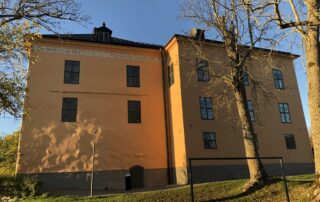 Wenngarns Slott efter fasadrenovering sydost fasad